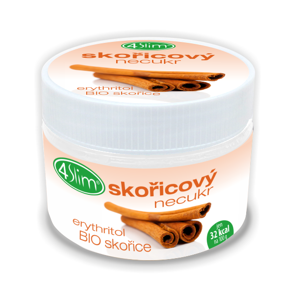 Skořicový necukr 240 g 4Slim